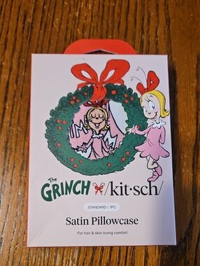 Kitsch x The Grinch Satin Pillowcase